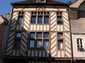  façade avec pans de bois